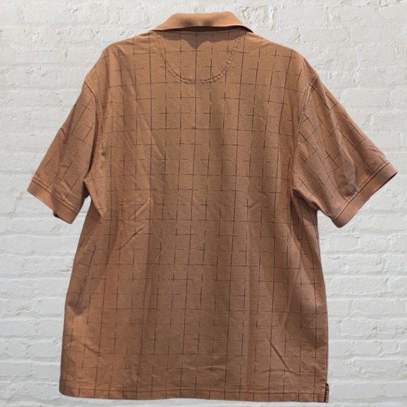 VAN HEUSEN -- Polo Shirt, Large Man, Short Sleeved, Collared - Picture 6 of 8